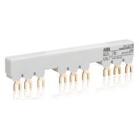 1SAM201906R1113 Шинная разводка 3-фазн. PS1-3-1-65 до 65А для 3-х автоматов типа MS116, MS132 с 1-м доп. контактом