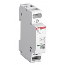 1SBE122111R0120 Контактор EN20-20N-01 модульный с ручным управлением (20А АС-1, 2НО), катушка 24В AC/DC