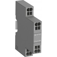 1SBN010134R1011 Блок контактный CAL4-11K (1НО+1НЗ) боковой с втычными клеммами для контакторов AF09K-AF38K и реле NF22EK-NF40EK