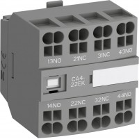 1SBN010146R1240 Блок контактный CA4-40NK (4НО) фронтальный с втычными клеммами для реле NF22EK-NF40EK