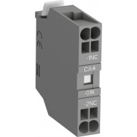 1SBN010160R1001 Блок контактный CA4-01K (1НЗ) фронтальный с втычными клеммами для контакторов AF09K-AF38K и реле NF22EK-NF40EK 1SBN010160R1001 Блок контактный CA4-01K (1НЗ) фронтальный с втычными клеммами для контакторов AF09K-AF38K и реле NF22EK-NF40EK