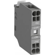 1SBN010160R1001 Блок контактный CA4-01K (1НЗ) фронтальный с втычными клеммами для контакторов AF09K-AF38K и реле NF22EK-NF40EK