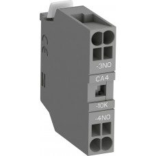 1SBN010160R1010 Блок контактный CA4-10K (1НО) фронтальный с втычными клеммами для контакторов AF09K-AF38K и реле NF22EK-NF40EK