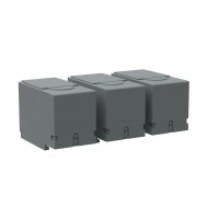 1SCA022736R9060 Кабельная крышка для рубильников ОТ315...400, 3 полюса, короткая, тип OTS400G1S/3