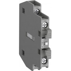 1SFN010829R3311 Блок контактный CAL19-11B-RT (1НО+1НЗ) боковой для контакторов АF116RT - АF370RT (соединение под кольц. наконечник)