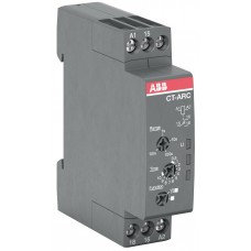 1SVR508120R0000 Реле времени CT-ARC.12 компактное (задержка на отключ. без вспом. напряж.) 24-240В AC, 24-48В DC (4 диапазона времени 0,05с...10мин)