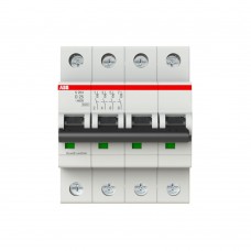2CDS254001R0251 S204 D25 6кА  Автоматический выключатель 4-полюсный