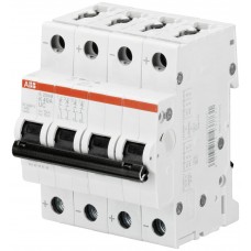 2CDS274061R0158 S204M Z0,5UC 10кА  Автоматический выключатель 4-полюсный