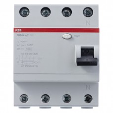 2CSF204004R1630 FH204 AC-63/0,03 Выключатель дифференциального тока 4-модульный