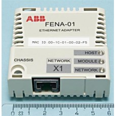 Плата расширения интерфейса FENA-01 EtherNet/IP™, Modbus TCP, PROFINET IO для ACS355 ABB