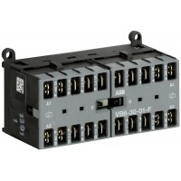 GJL1211903R8010 Мини-контактор реверсивный VB6-30-01-F-80 (9A при AC-3 400В), катушка 230В АС, со штыревыми клеммами
