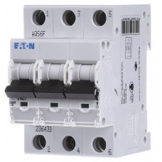 Автоматический выключатель HL-B6/3, 3P, 6A, характеристика B, 4.5kA, 3M Eaton
