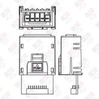AS-F2DA Дополнительная плата процессорного модуля AS300, 2AO