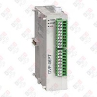 DVP06PT-S Модуль измерения температуры DVP04PT-S, 6xPt100/Ni100/Pt1000/Ni1000, 14 бит (0.1°C), RS485