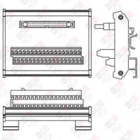 UB-10-ID32A Клеммный модуль UB-10-ID32A, 32DI, IDC-40, DIN35 UB-10-ID32A Клеммный модуль UB-10-ID32A, 32DI, IDC-40, DIN35