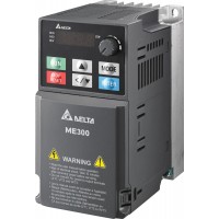 VFD1A5ME43AFNAA Преобразователь частоты ME300, 400VAC, 0.37/0.55kW, 1.5/1.8A, ЭМС С2, IP20, корп.B