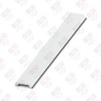 0808642 Планка для плоского паза Zack ZBF 5 :UNBEDRUCKT для клемм 5,2mm, без надписей, 10 элементов, PA, белая 0808642 Планка для плоского паза Zack ZBF 5 :UNBEDRUCKT для клемм 5,2mm, без надписей, 10 элементов, PA, белая