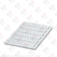 0828736 Маркировка для клеммных модулей UCT-TM 6 для клемм 6,2mm, 60 элементов, PC, белая