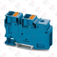 3002370 Клемма потенциальная PTU 35/4X10 BU /19,4mm, гибридная, 1 присоед. x35mm2, 4 присоед. x10mm2, 101A, 1000V, синяя 3002370 Клемма потенциальная PTU 35/4X10 BU /19,4mm, гибридная, 1 присоед. x35mm2, 4 присоед. x10mm2, 101A, 1000V, синяя