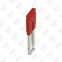 3005947 Перемычка FBS 2-10 на 2 полюса, для клемм 10,2mm, 57A, красная