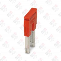 3005950 Перемычка FBS 2-12 на 2 полюса, для клемм 12,2mm, 76A, красная