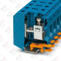 3009105 Клемма для высокого тока UKH 50 BU /20mm, винтовая, 2 присоед., 50(max 70)mm2, 150A, 1000V, синяя