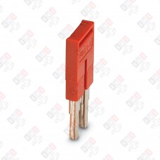 3030161 Перемычка FBS 2-5 на 2 полюса, для клемм 5,2mm, 24A, красная
