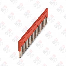 3030226 Перемычка FBS 20-5 на 20 полюсов, для клемм 5,2mm, 24A, красная