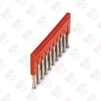 3030271 Перемычка FBS 10-6 на 10 полюсов, для клемм 6,2mm, 32A, красная 3030271 Перемычка FBS 10-6 на 10 полюсов, для клемм 6,2mm, 32A, красная