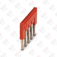 3030349 Перемычка FBS 5-6 на 5 полюсов, для клемм 6,2mm, 32A, красная