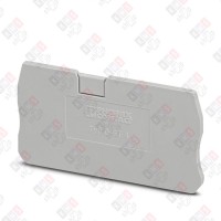 3030420 Крышка концевая D-ST 4 /2,2mm, для пружинных клемм ST 4, серая