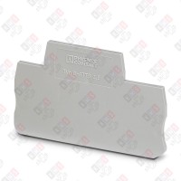 3030459 Крышка концевая D-STTB 2,5 /2,2mm, для пружинных клемм STTB 1,5..2,5, серая