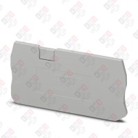 3030488 Крышка концевая D-ST 2,5-TWIN /2,2mm, для пружинных клемм ST 2,5-TWIN, серая