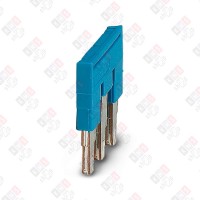 3036880 Перемычка FBS 3-5 BU на 3 полюса, для клемм 5,2mm, 24A, синяя 3036880 Перемычка FBS 3-5 BU на 3 полюса, для клемм 5,2mm, 24A, синяя
