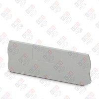 3038590 Крышка концевая D-ST 2,5-QUATTRO-MT /2,2mm, для пружинных клемм ST 2,5-QUATTRO-MT, серая