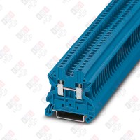 3044089 Клемма проходная UT 2,5 BU /5,2mm, винтовая, 2 присоед., 2,5(max 4)mm2, 24A, 1000V, синяя