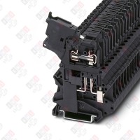 3046032 Клемма с держателем предохранителя UT 4-HESI (5X20) /6,2mm, винтовая, 2 присоед., 4(max 6)mm2, 6,3A, 500V, черная