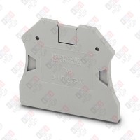 3047028 Крышка концевая D-UT 2,5/10 /2,2mm, для винтовых клемм UT 2,5..10, серая