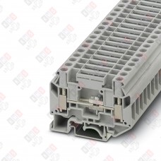 3072803 Клемма с размыкателем UK 6-T /8,2mm, винтовая, 2 присоед., 6(max 10)mm2, 41A, 500V, серая