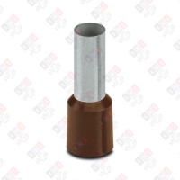 3201084 Кабельный наконечник AI 25 - 16 BN изолированный, сечение 25mm2, длина 16mm, коричневый (упак. 50шт.)