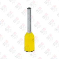 3203024 Кабельный наконечник AI 0,25 - 6 YE изолированный, сечение 0,25mm2, длина 6mm, желтый (упак. 100шт.)