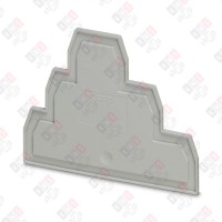 3214314 Крышка концевая D-UT 2,5-3L /2,2mm, для винтовых клемм UT 2,5-3.., серая