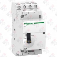 A9C21834 МОДУЛЬНЫЙ КОНТАКТОР С РУЧНЫМ УПРАВЛЕНИЕМ iCT25A 4Н