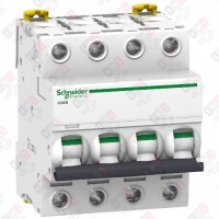 A9F75406 АВТОМАТИЧЕСКИЙ ВЫКЛЮЧАТЕЛЬ iC60N 4П 6A D