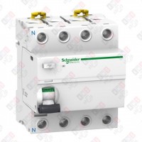 A9R41425 ВЫКЛЮЧАТЕЛЬ ДИФФ. ТОКА iID 4П 25A 30mA AC-ТИП