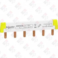 A9XPH106 ШИНКА ГРЕБЕНЧАТАЯ 1П (L1…) 6 МОД.18ММ 100А РАЗРЕЗАЕМАЯ