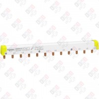 A9XPH412 ШИНКА ГРЕБЕНЧАТАЯ 4П (NL1L2L3…) 12 МОД.18ММ 100А РАЗРЕЗАЕМАЯ