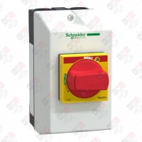 GV2PC02 ПУСТОЙ КОРПУС ДЛЯ АВТОМАТИЧЕСКОГО ВЫКЛЮЧАТЕЛЯ С МАГ РАСЦЕПИТЕЛЕМ . GV2L КРАС РУК