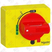 GV4ADN02 КРАСН/ЖЕЛТ ПОВОРОТНАЯ РУКОЯТКА ДЛЯ GV4