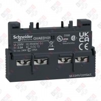 GVAED101 КОНТАКТ ФРОНТАЛЬНЫЙ 1НО+(1НО АВАРИЙН )